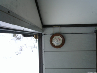 長野県菅平高原 ゆたか山荘 温度計 2026/01/24 14:45