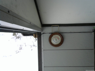 長野県菅平高原 ゆたか山荘 温度計 2026/01/24 15:00