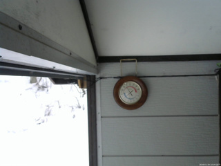 長野県菅平高原 ゆたか山荘 温度計 2026/01/24 15:30