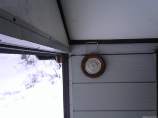 長野県菅平高原 ゆたか山荘 温度計 2026/01/24 16:30