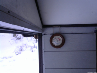 長野県菅平高原 ゆたか山荘 温度計 2026/01/24 16:45