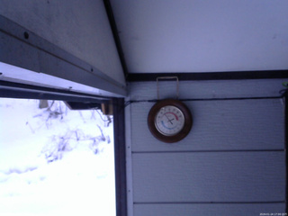 長野県菅平高原 ゆたか山荘 温度計 2026/01/24 17:00