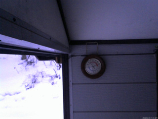 長野県菅平高原 ゆたか山荘 温度計 2026/01/24 17:15