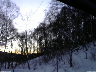 長野県菅平高原 ゆたか山荘 東側上空 2026/01/24 06:45