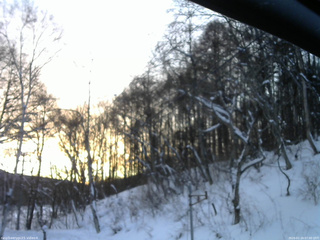 長野県菅平高原 ゆたか山荘 東側上空 2026/01/24 07:00