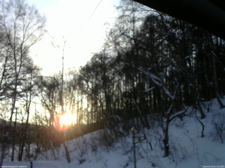 長野県菅平高原 ゆたか山荘 東側上空 2026/01/24 07:15