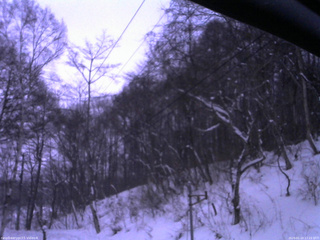 長野県菅平高原 ゆたか山荘 東側上空 2026/01/24 17:15