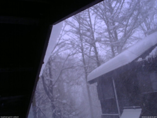 長野県菅平高原 ゆたか山荘 北側 2026/01/25 06:45