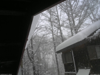 長野県菅平高原 ゆたか山荘 北側 2026/01/25 08:45