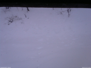 長野県菅平高原 ゆたか山荘 南側 2026/01/25 07:15