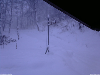 長野県菅平高原 ゆたか山荘 東側(坂下) 2026/01/25 06:45