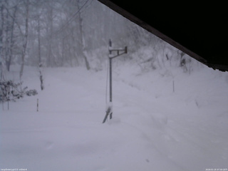 長野県菅平高原 ゆたか山荘 東側(坂下) 2026/01/25 07:30