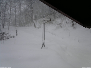 長野県菅平高原 ゆたか山荘 東側(坂下) 2026/01/25 08:45