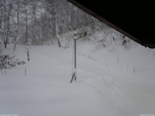 長野県菅平高原 ゆたか山荘 東側(坂下) 2026/01/25 09:30