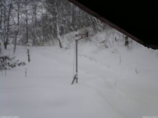長野県菅平高原 ゆたか山荘 東側(坂下) 2026/01/25 13:00