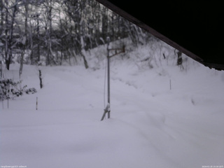 長野県菅平高原 ゆたか山荘 東側(坂下) 2026/01/25 15:30