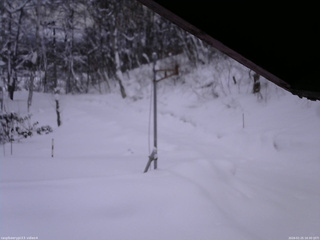 長野県菅平高原 ゆたか山荘 東側(坂下) 2026/01/25 16:30