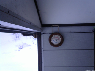 長野県菅平高原 ゆたか山荘 温度計 2026/01/25 07:15