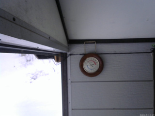 長野県菅平高原 ゆたか山荘 温度計 2026/01/25 07:45