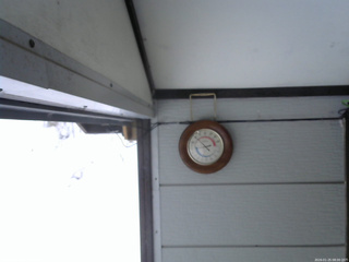 長野県菅平高原 ゆたか山荘 温度計 2026/01/25 08:00