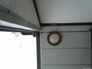 長野県菅平高原 ゆたか山荘 温度計 2026/01/25 08:45