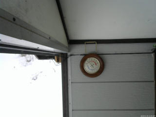 長野県菅平高原 ゆたか山荘 温度計 2026/01/25 11:00