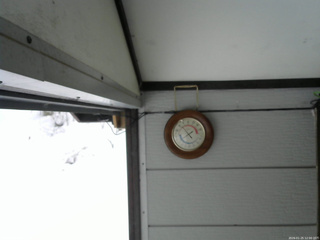 長野県菅平高原 ゆたか山荘 温度計 2026/01/25 12:00