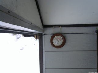 長野県菅平高原 ゆたか山荘 温度計 2026/01/25 15:30