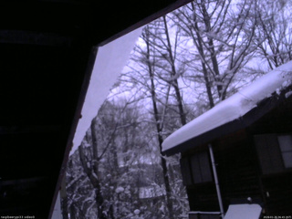 長野県菅平高原 ゆたか山荘 北側 2026/01/26 06:45