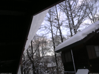 長野県菅平高原 ゆたか山荘 北側 2026/01/26 08:00