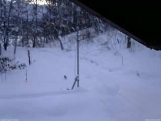 長野県菅平高原 ゆたか山荘 東側(坂下) 2026/01/26 07:15