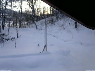 長野県菅平高原 ゆたか山荘 東側(坂下) 2026/01/26 07:45