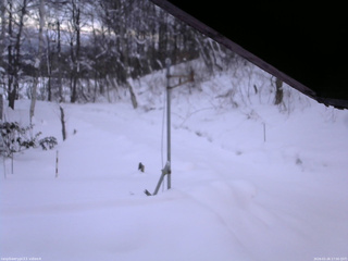 長野県菅平高原 ゆたか山荘 東側(坂下) 2026/01/26 17:00