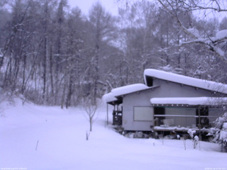 長野県菅平高原 ゆたか山荘 西側(坂上) 2026/01/26 07:00