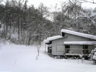 長野県菅平高原 ゆたか山荘 西側(坂上) 2026/01/26 15:45