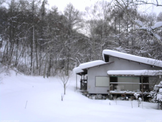 長野県菅平高原 ゆたか山荘 西側(坂上) 2026/01/26 16:45