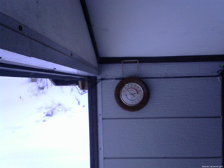 長野県菅平高原 ゆたか山荘 温度計 2026/01/26 06:45