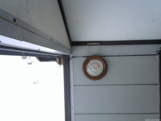 長野県菅平高原 ゆたか山荘 温度計 2026/01/26 07:30