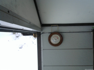 長野県菅平高原 ゆたか山荘 温度計 2026/01/26 08:00