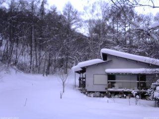 長野県菅平高原 ゆたか山荘 西側(坂上) 2026/01/27 07:00