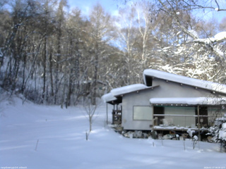 長野県菅平高原 ゆたか山荘 西側(坂上) 2026/01/27 08:30