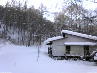長野県菅平高原 ゆたか山荘 西側(坂上) 2026/01/27 14:45