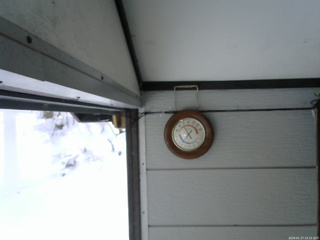 長野県菅平高原 ゆたか山荘 温度計 2026/01/27 10:15