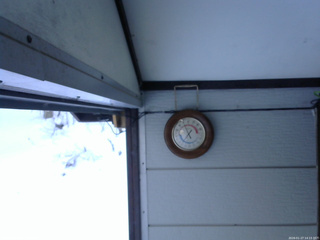 長野県菅平高原 ゆたか山荘 温度計 2026/01/27 14:15