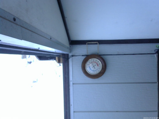 長野県菅平高原 ゆたか山荘 温度計 2026/01/27 15:30