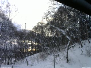 長野県菅平高原 ゆたか山荘 東側上空 2026/01/27 07:15