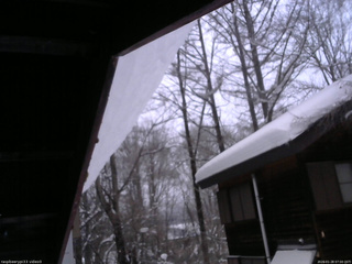 長野県菅平高原 ゆたか山荘 北側 2026/01/28 07:00