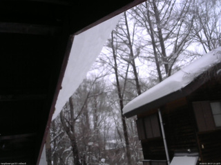 長野県菅平高原 ゆたか山荘 北側 2026/01/28 07:15