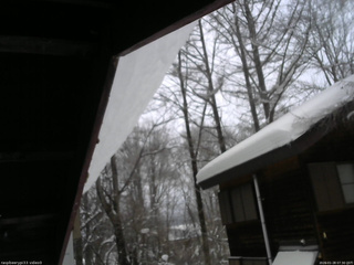 長野県菅平高原 ゆたか山荘 北側 2026/01/28 07:30