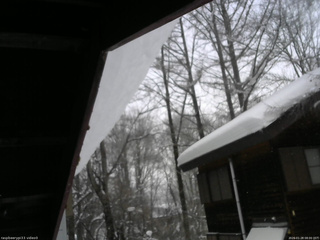 長野県菅平高原 ゆたか山荘 北側 2026/01/28 08:00